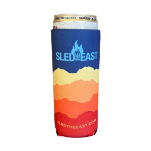 Layered Mtn Slim Koozie