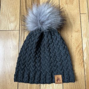 Cable Beanie - Gray
