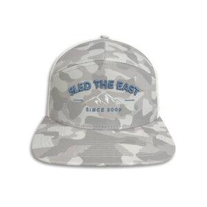 Treerider Curved Brim - White Camo